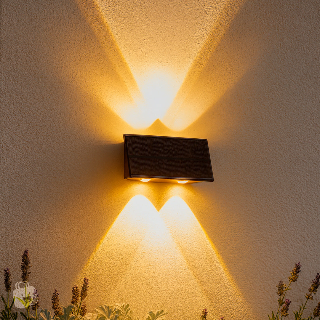 Luz Solar de pared ambiente Gourment