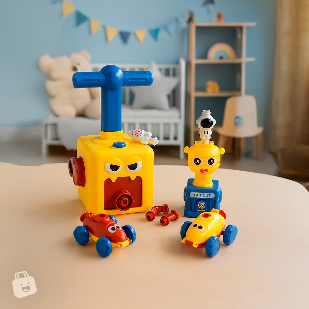 Kit de juguetes impulsados por globos