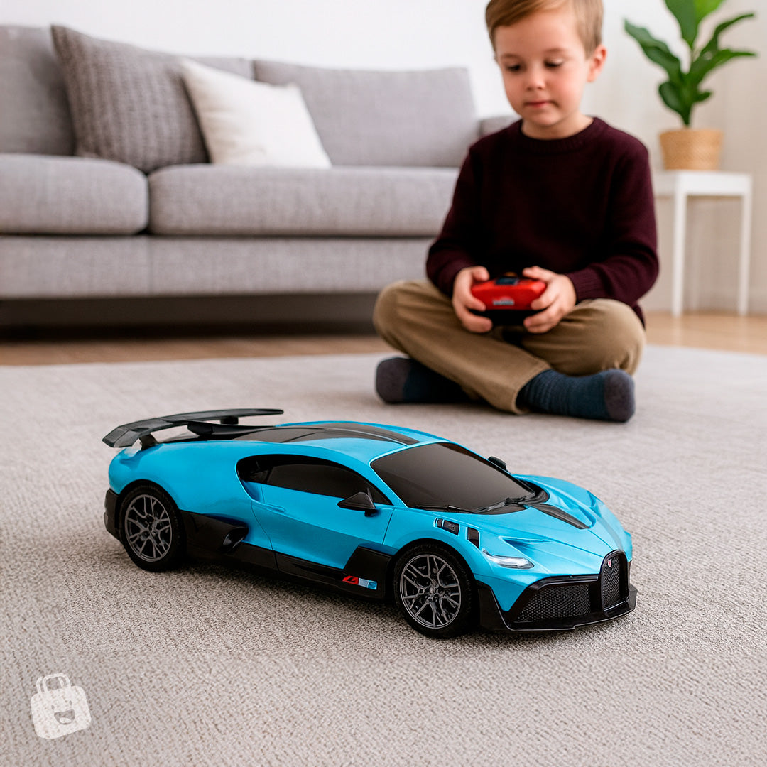 Carro con Luces de Lujo Premium