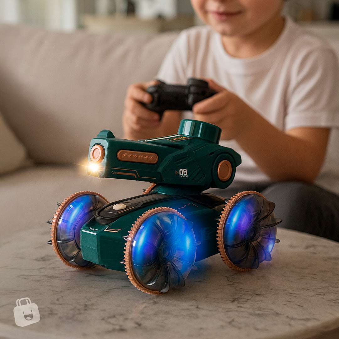 Carro anfibio a control remoto