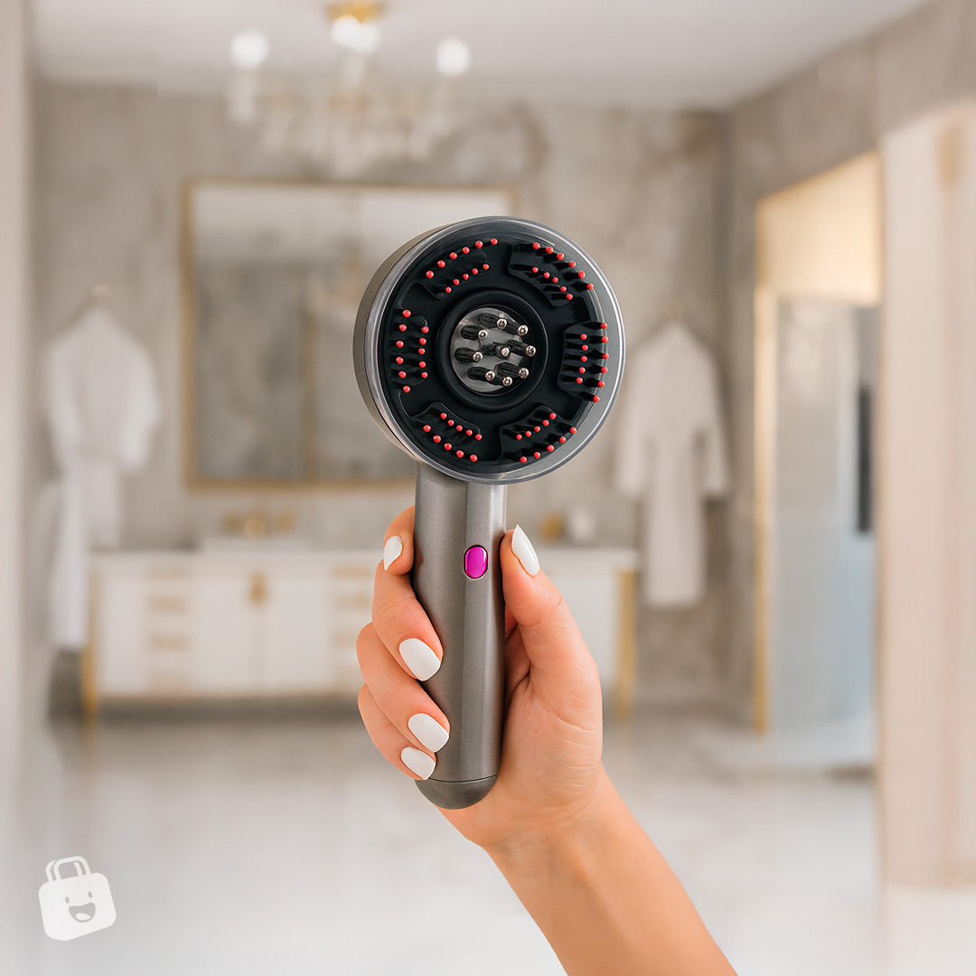 Masajeador Capilar Eléctrico Inalámbrico