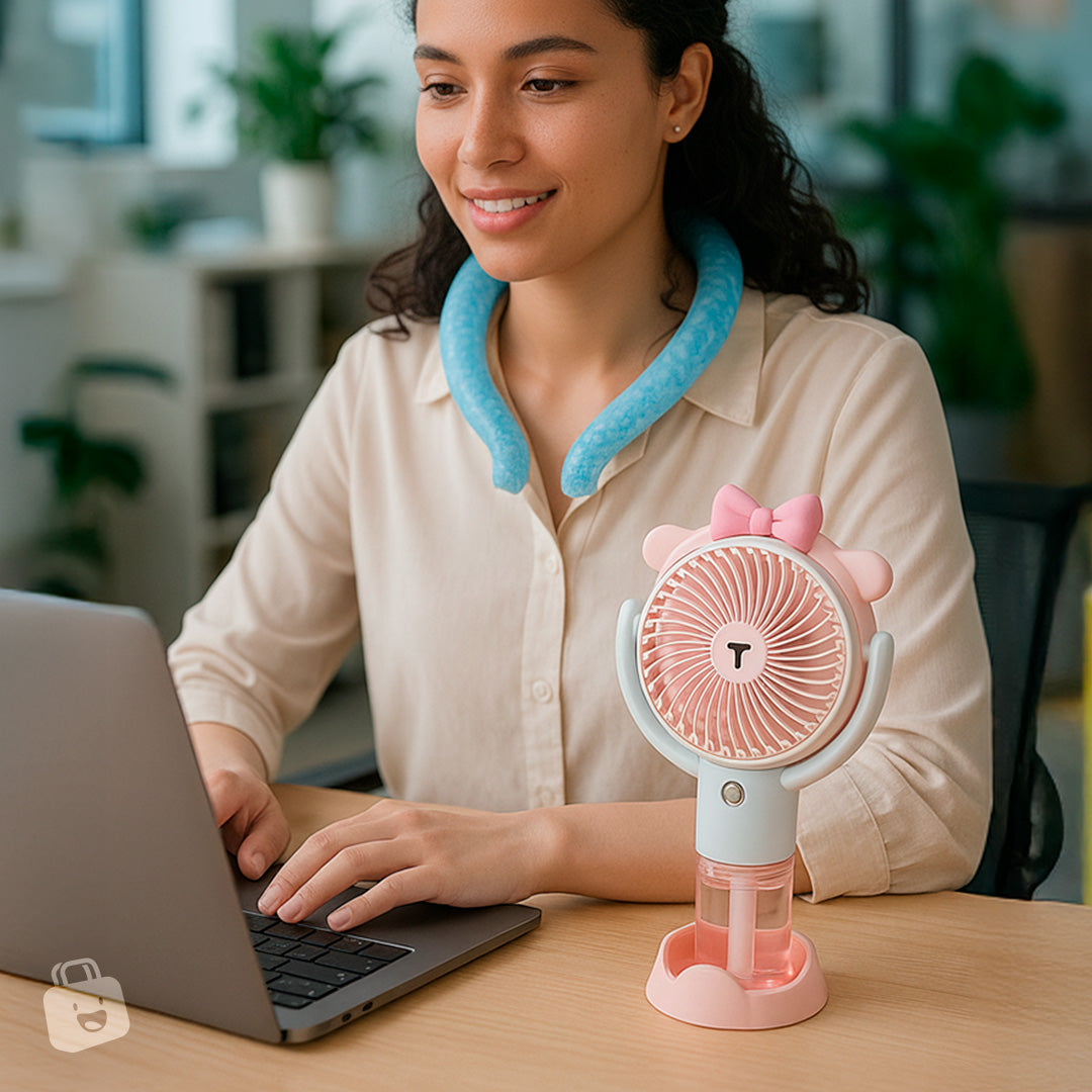 Combo ventilador + Enfriador de cuello