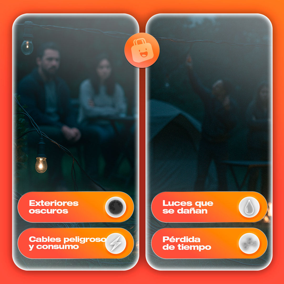 Luces de Navidad Solar