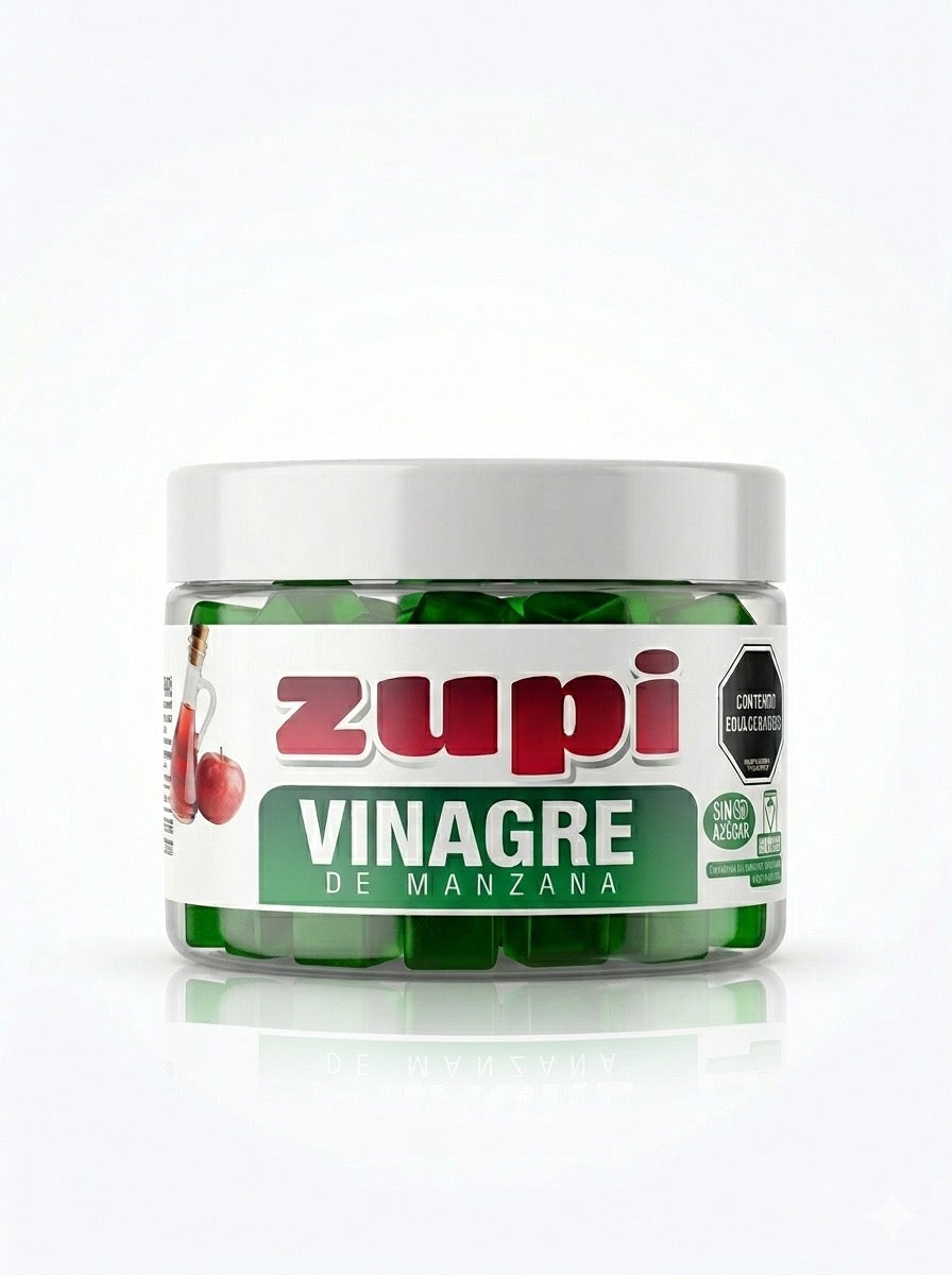Gomas de vinagre de manzana Zupi