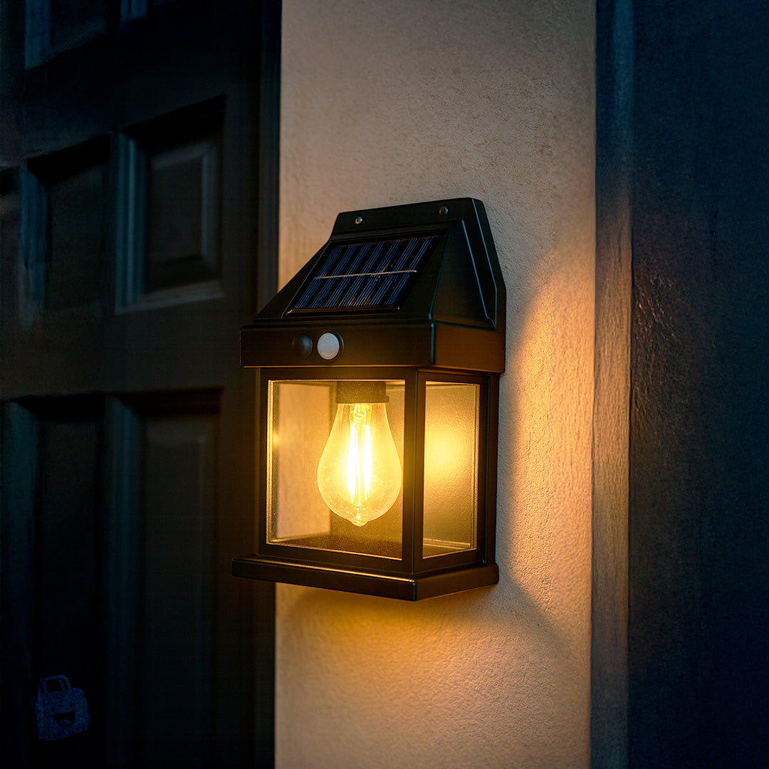 Lampara Solar 1 bombillo KT/BK