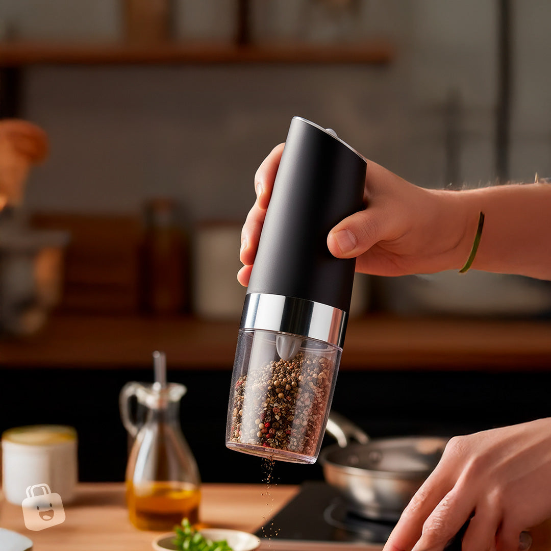 Molinillo de sal y pimienta eléctrico
