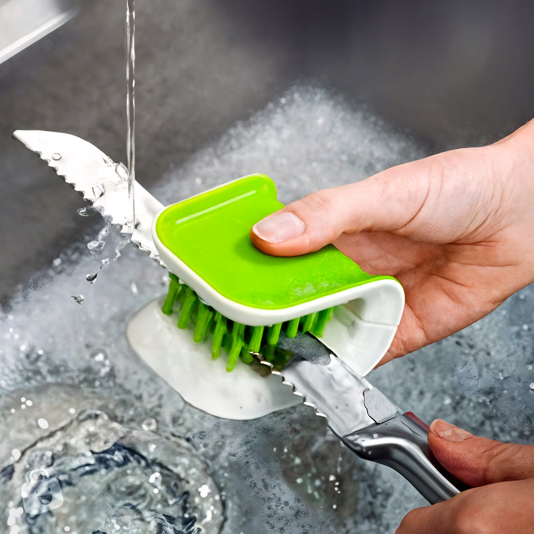 Cepillo de limpieza cubiertos