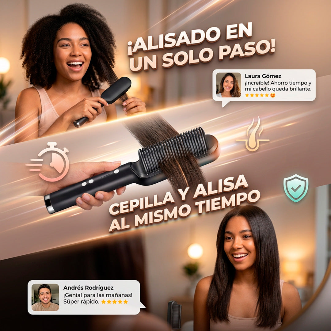 Cepillo alisador Iónico