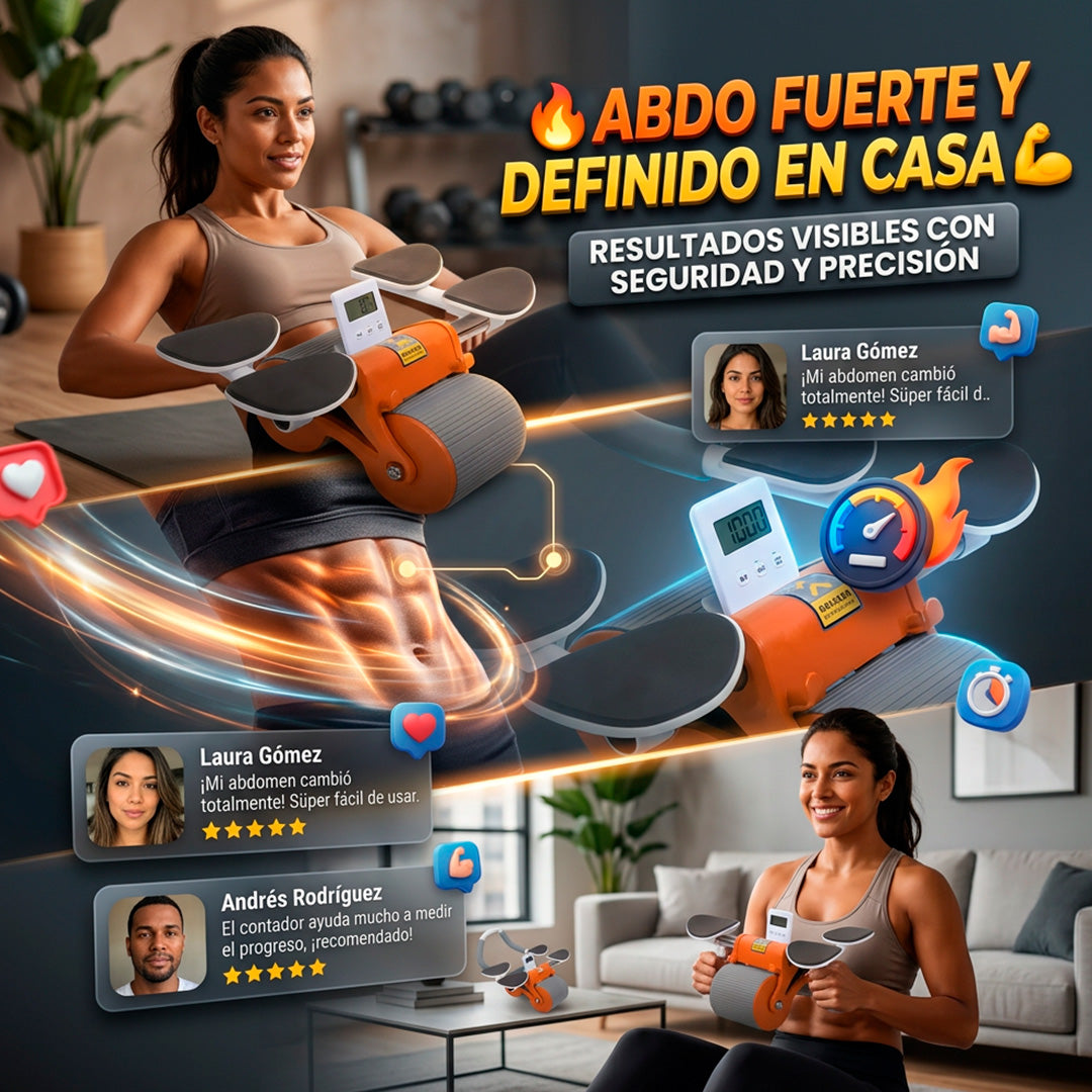 Rodillo abdominal fitness