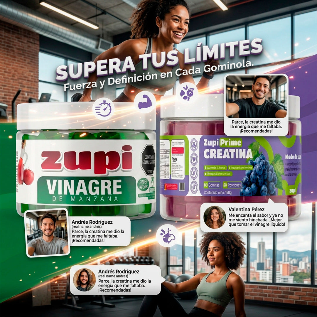 Combo Vinagre + Colágeno ZUPI