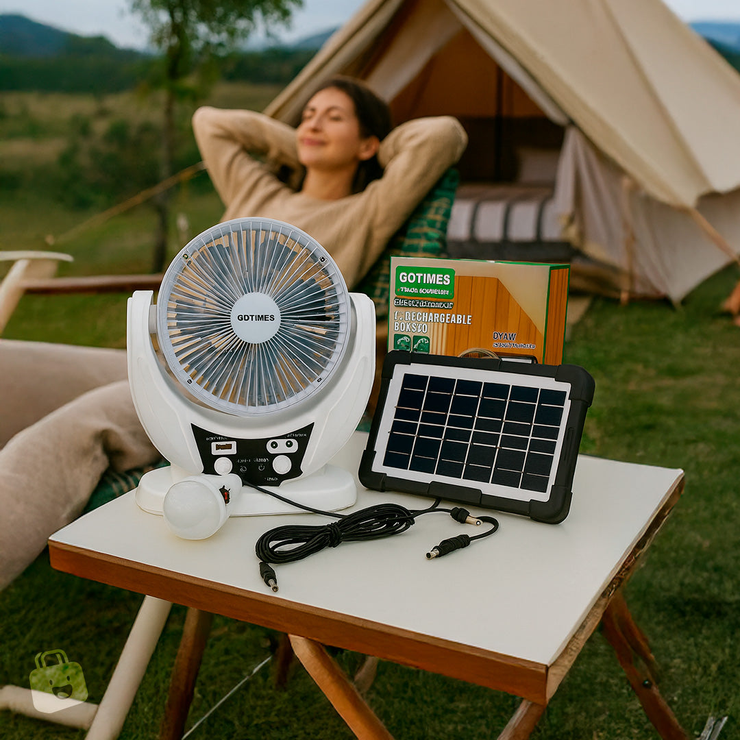 Ventilador Solar Premium