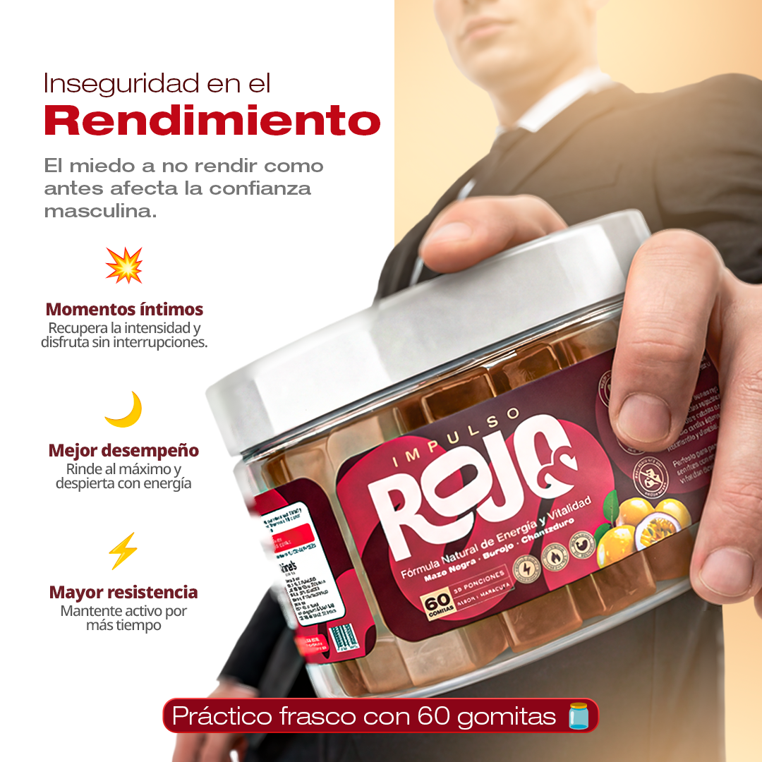 Impulso Rojo Gomas Zupi