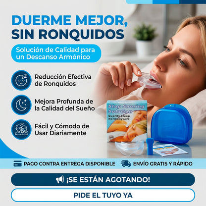 Antirronquidos, bruxismo