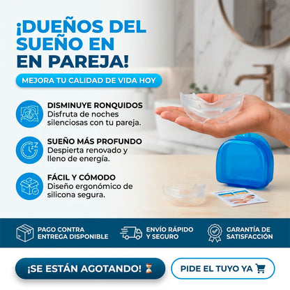 Antirronquidos, bruxismo