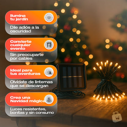 Luces de Navidad Solar