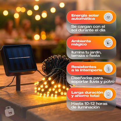 Luces de Navidad Solar