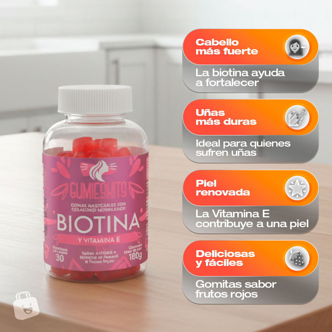 Gomitas de Colágeno + Biotina