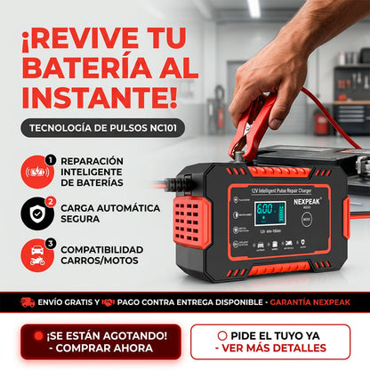 Cargador de bateria para vehiculos