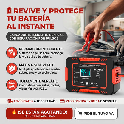 Cargador de bateria para vehiculos