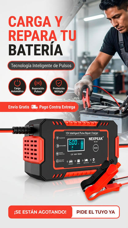Cargador de bateria para vehiculos