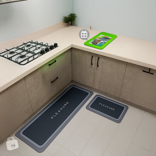 Combo tapetes + silicona de cocina