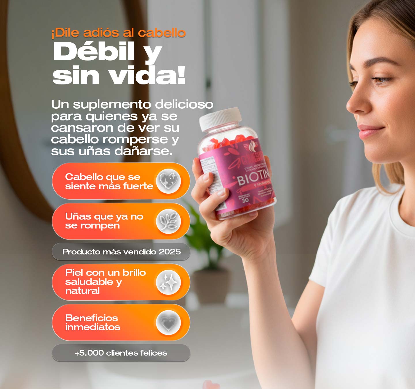 Gomitas de Colágeno + Biotina