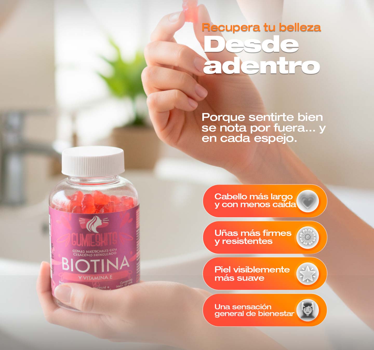 Gomitas de Colágeno + Biotina