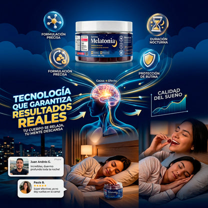 Gomas de melatonina Zupi