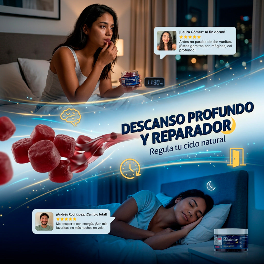 Gomas de melatonina Zupi