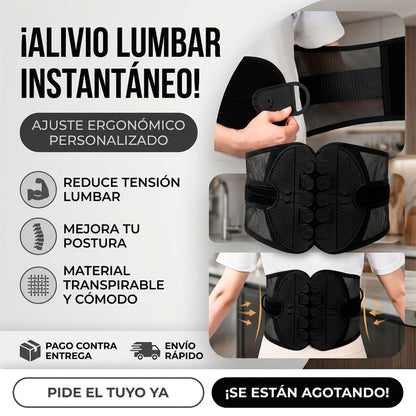 Corrector de postura lumbar