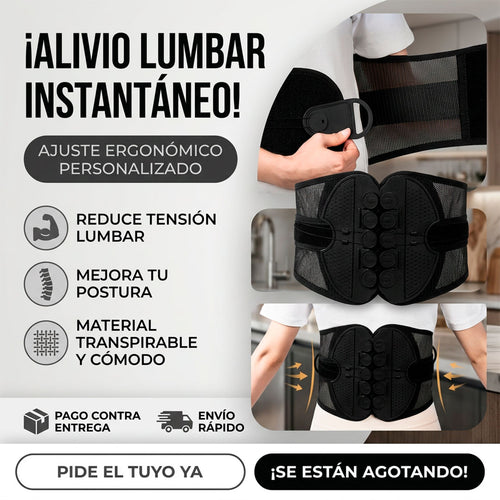 Corrector de postura lumbar