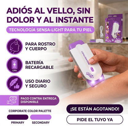 Depiladora Yes recargable