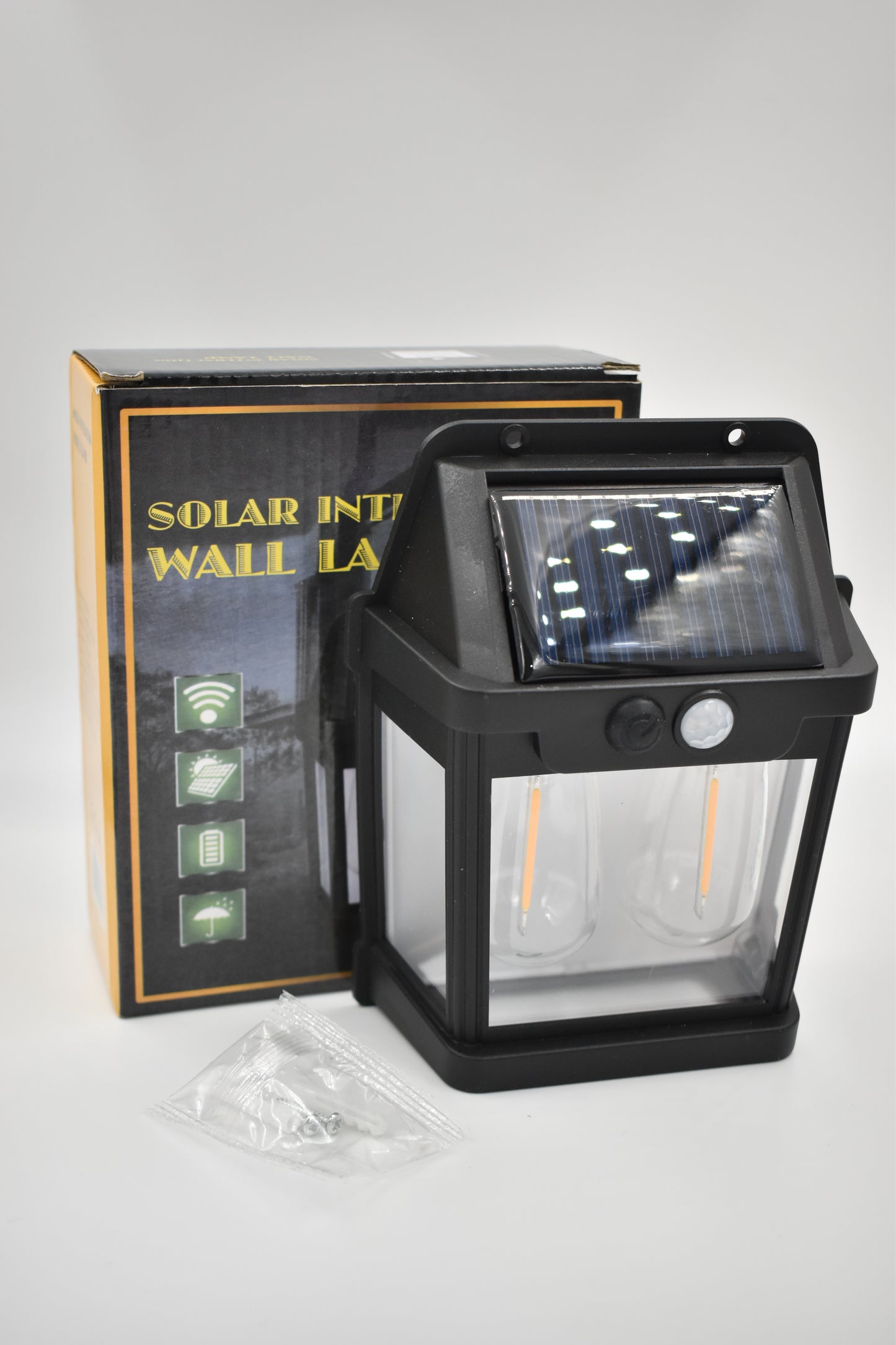 Lampara Solar 2 Bombillos Kt 666-2W