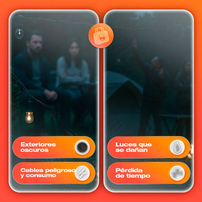 Luces de Navidad Solar