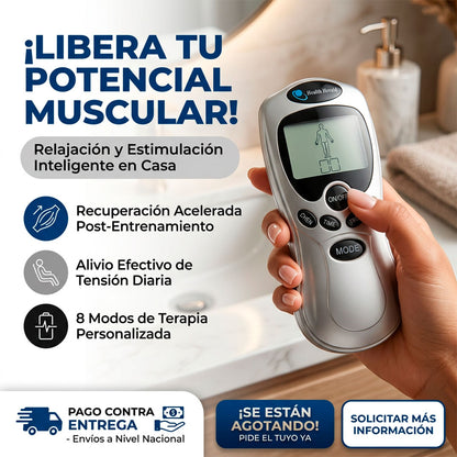 Gimnasia pasiva 8 electrodos