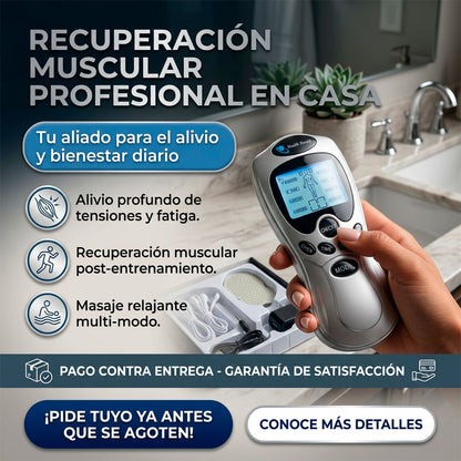 Gimnasia pasiva 8 electrodos