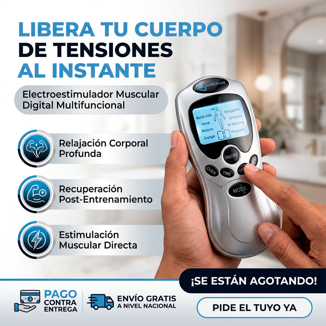 Gimnasia pasiva 8 electrodos