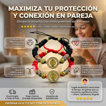 Set Pulseras Neopreno San Benito