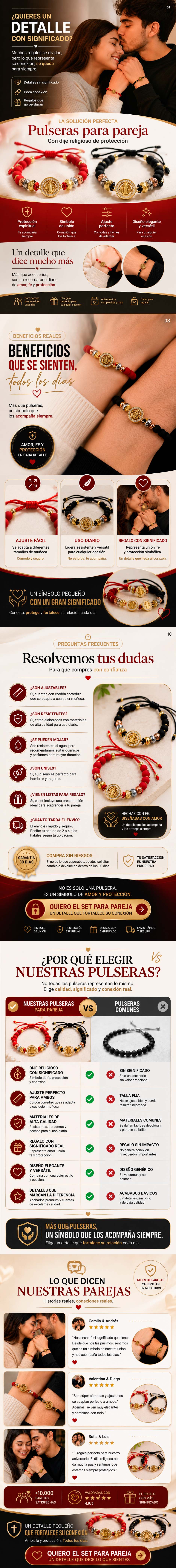 Set Pulseras Neopreno San Benito