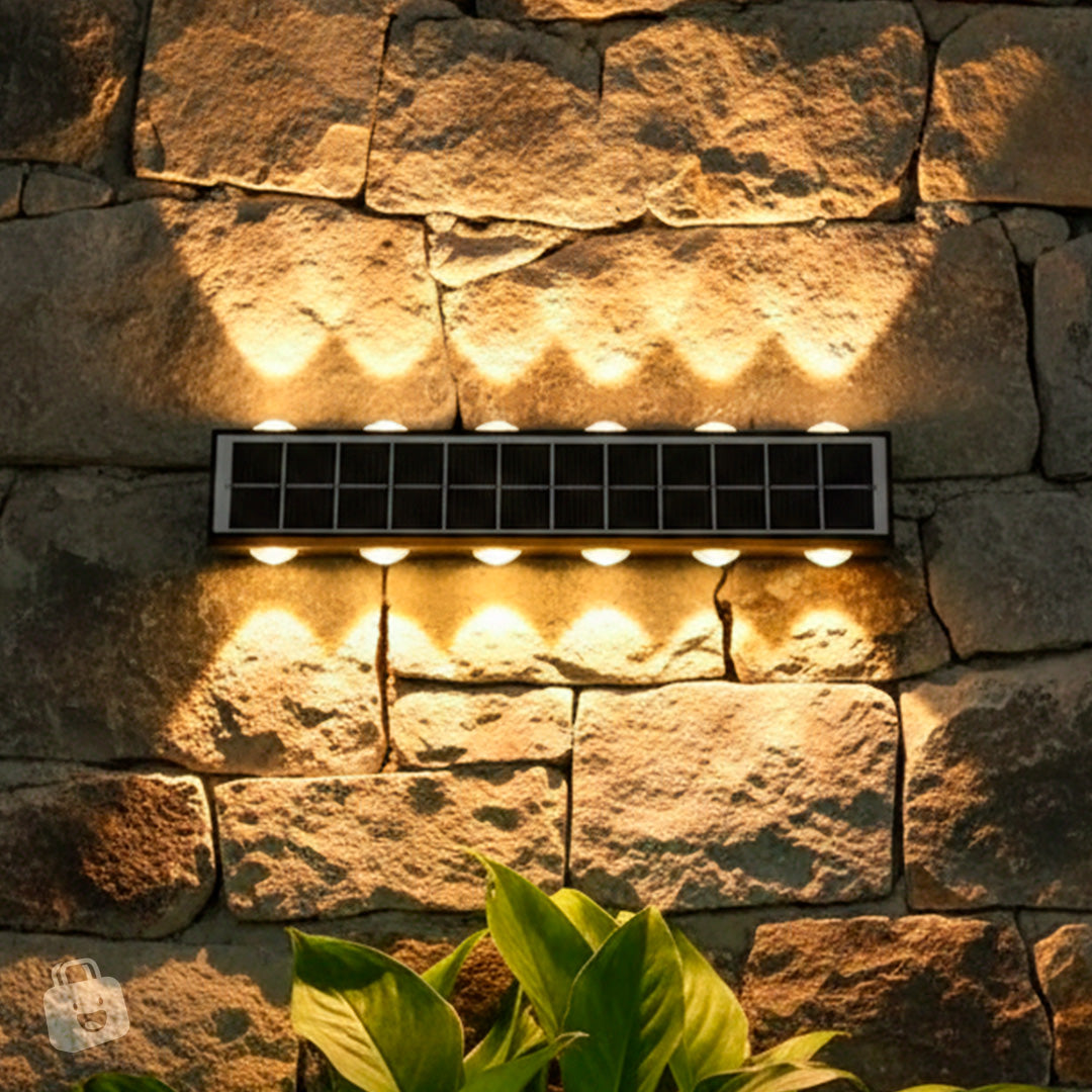 Lampara solar grande de pared BK-12