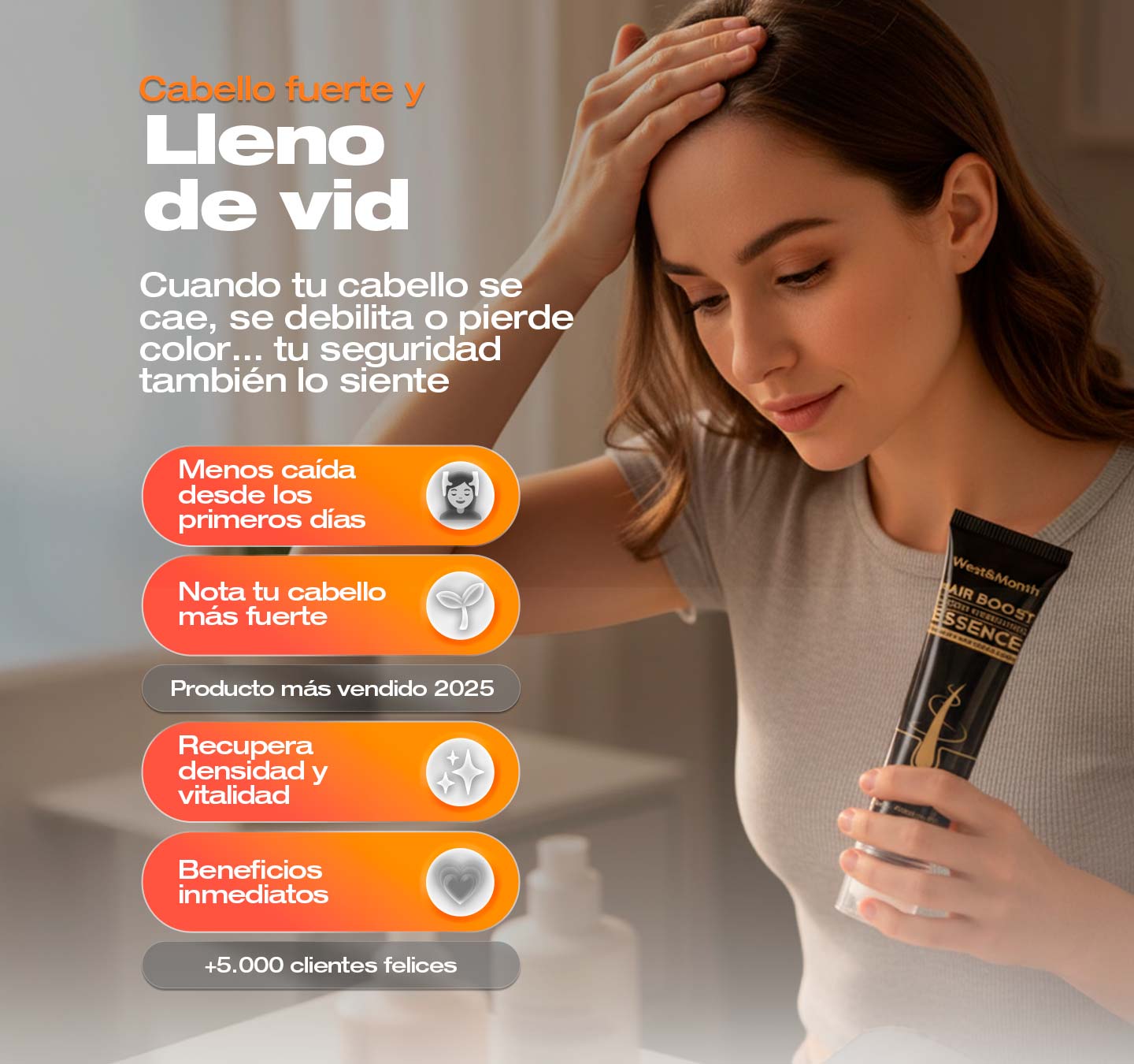 Aceite crecimiento capilar