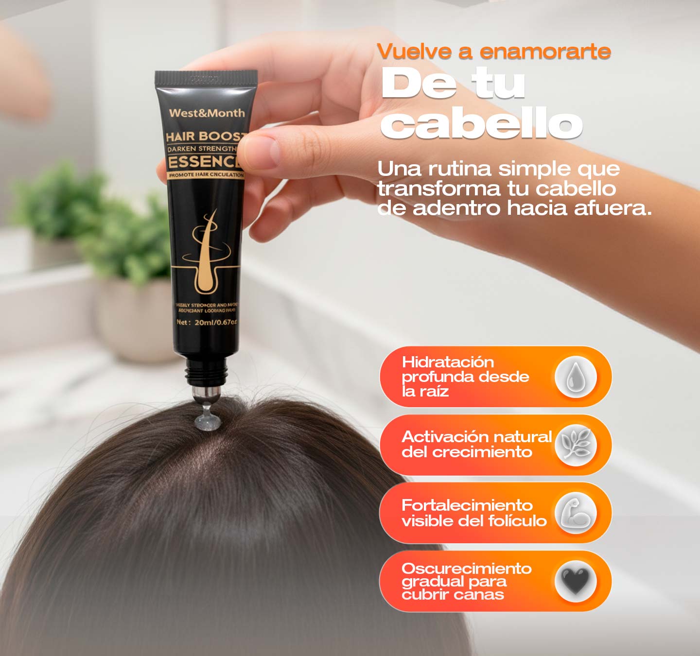 Aceite crecimiento capilar