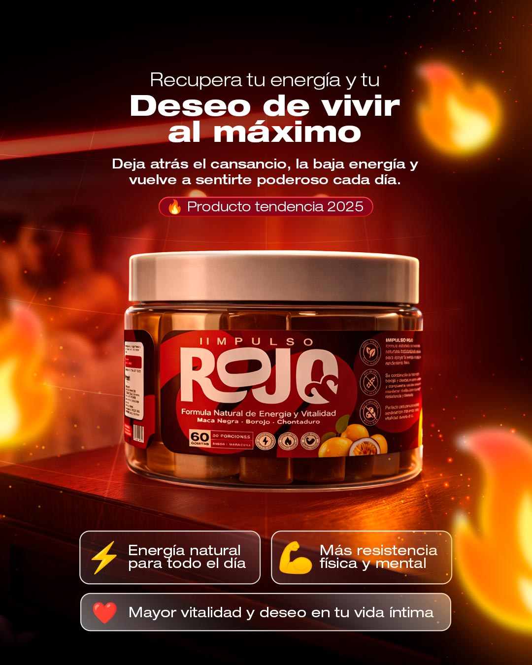 Impulso Rojo Gomas Zupi