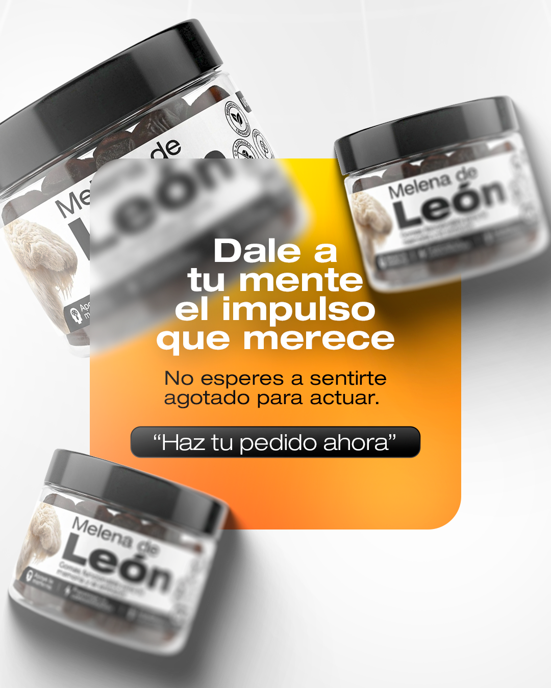 Gomas de melena de leon Zupi