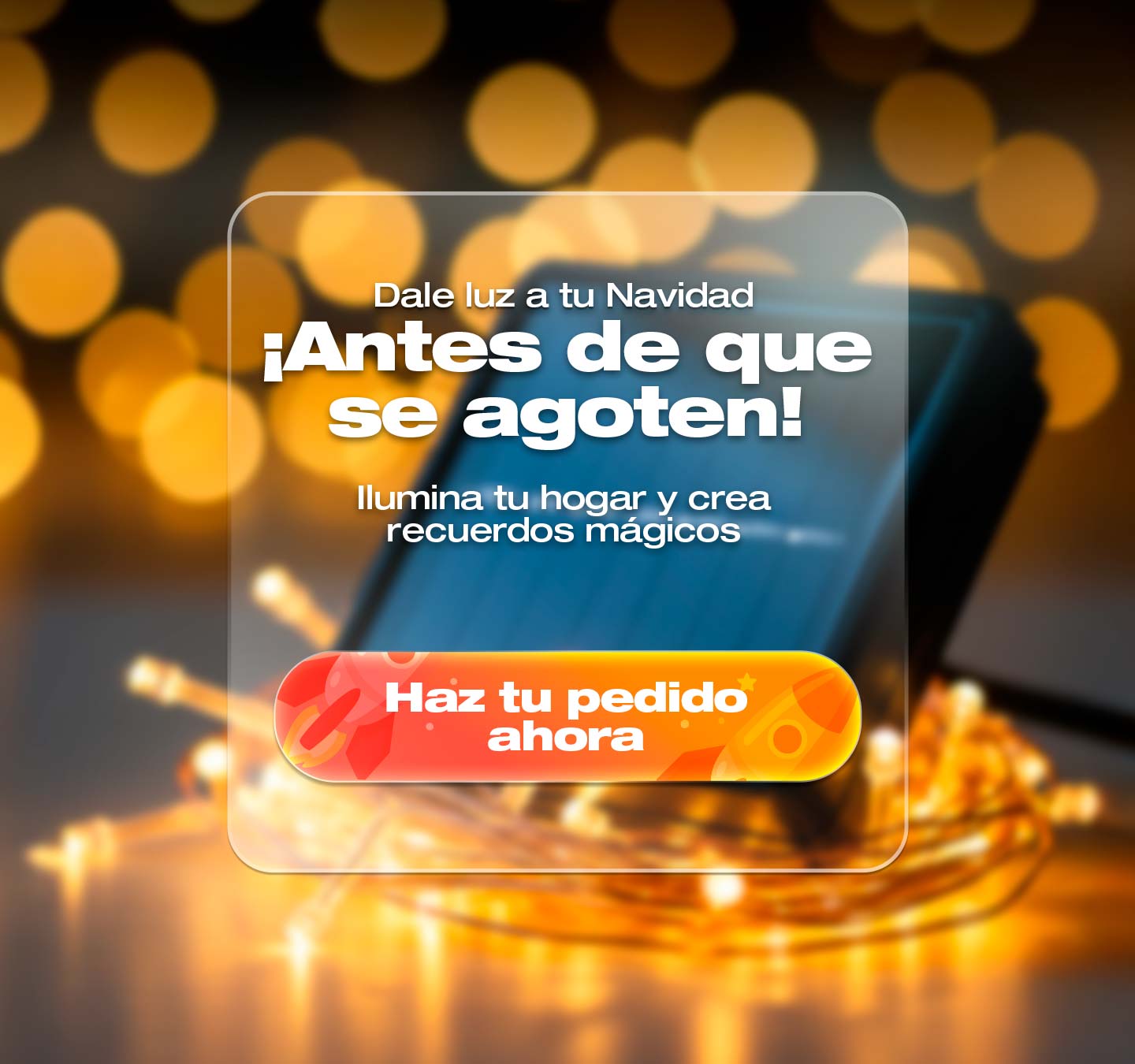 Luces de Navidad Solar