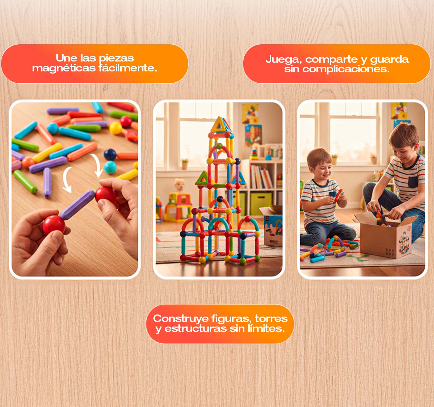 Juego de Fichas Magnéticas Premium