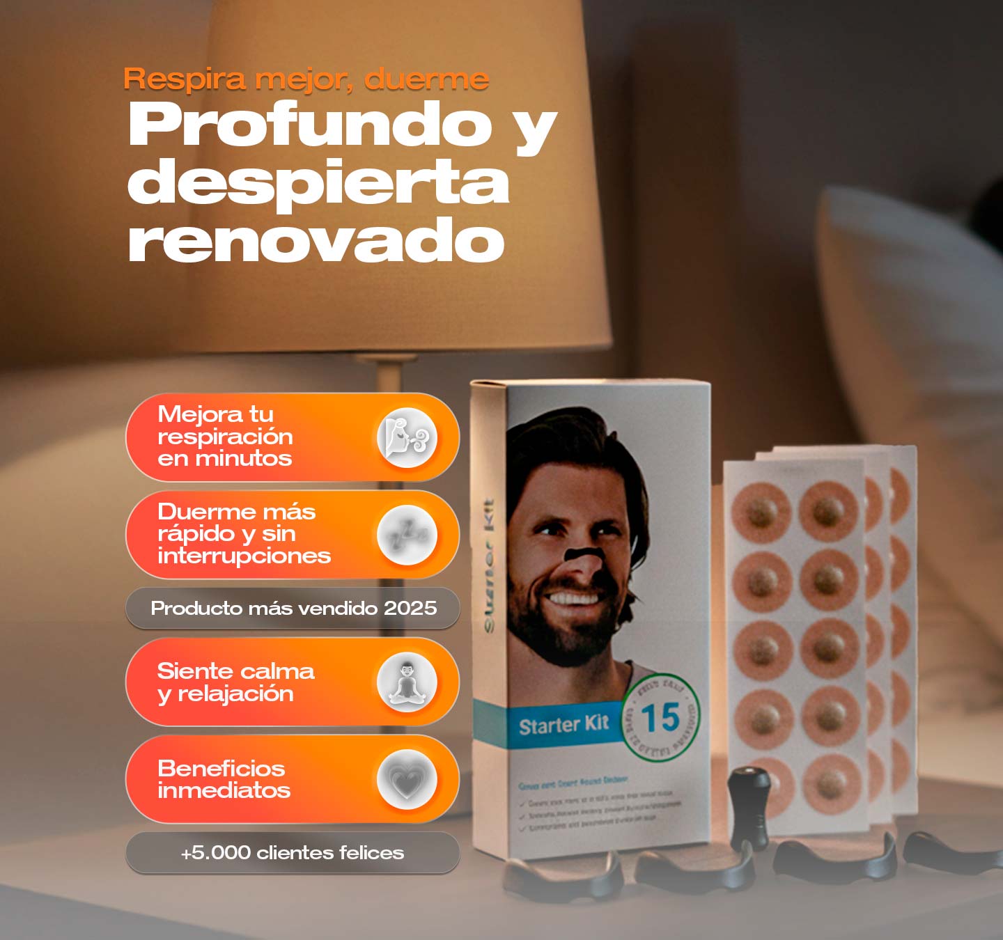 Dilatador Nasal Magnetico