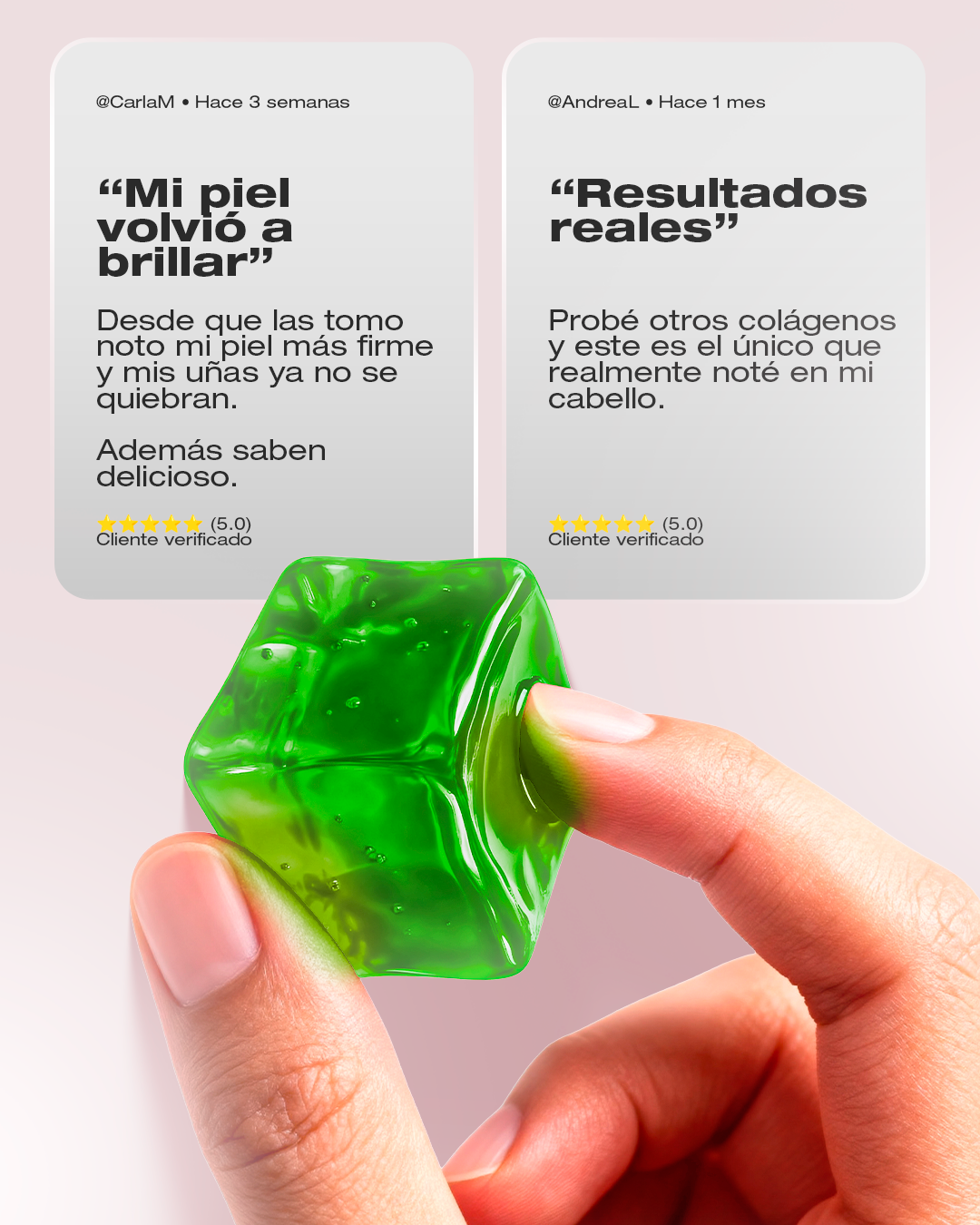 Gomas de vinagre de manzana Zupi