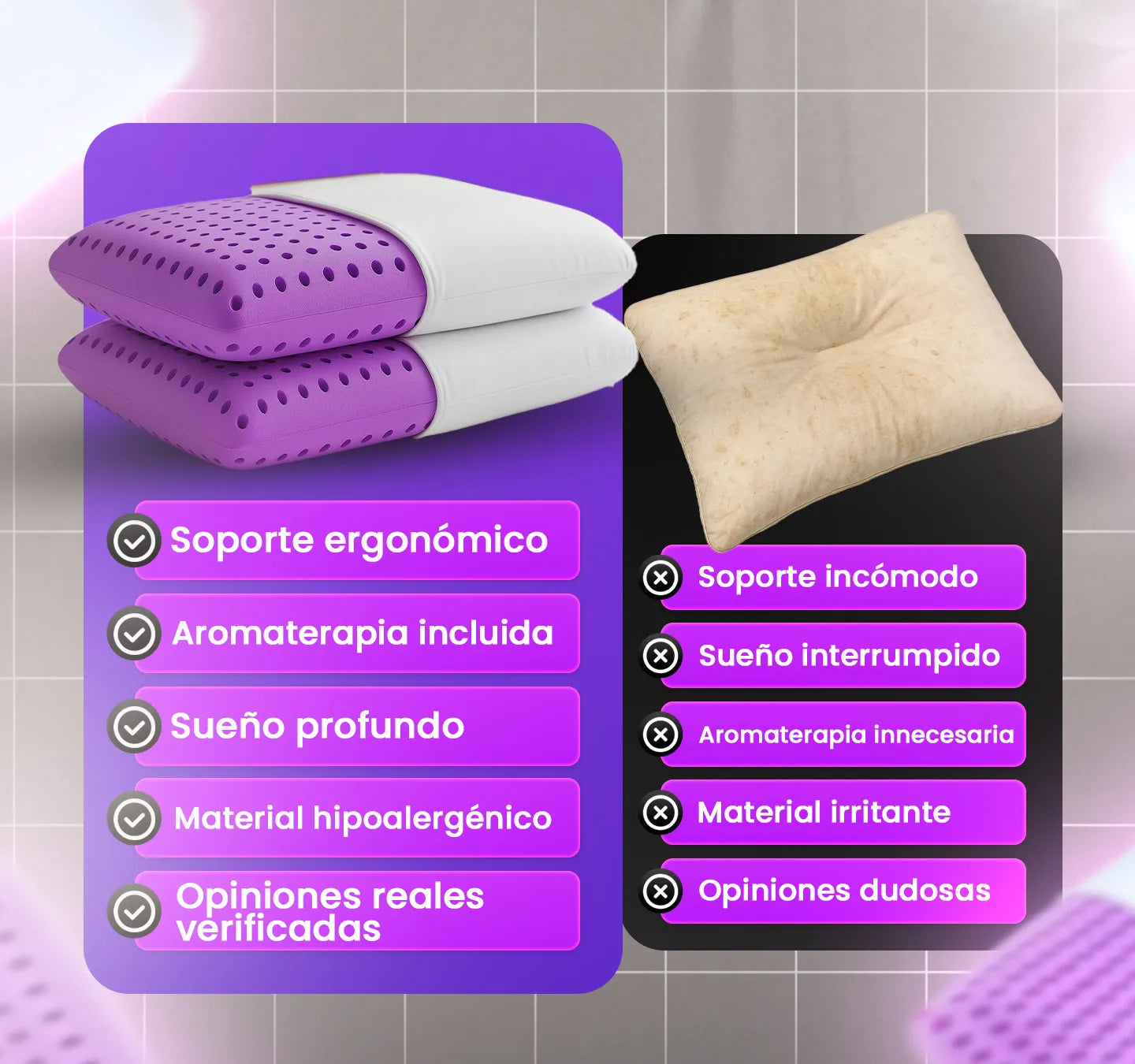 Almohada Premium Aromaterapia