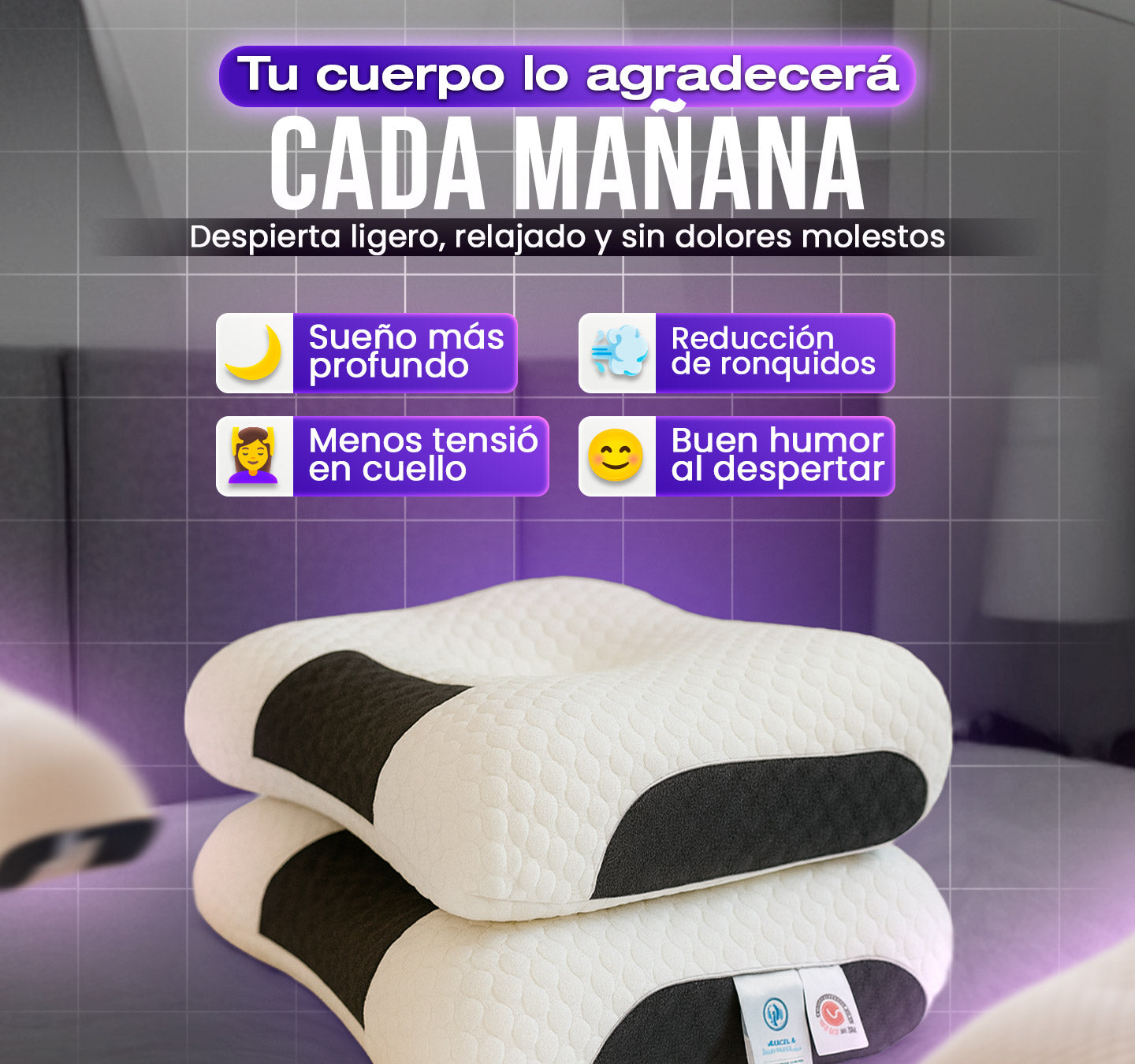 Almohada Ortopédica Premium Quality